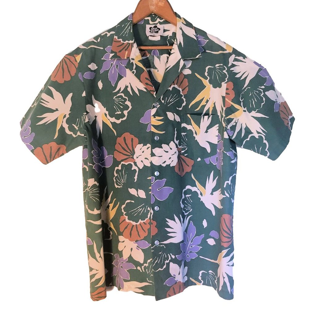 Hilo Hattie Hawaiian Shirt XL Bird Of Paradise